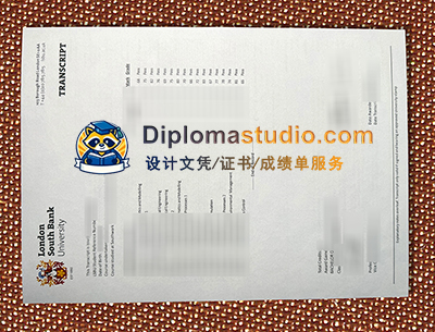LSBU Transcript