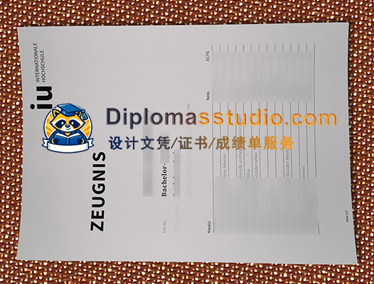 IU Internationale Hochschule Urkunde