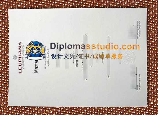 吕讷堡卢法纳大学文凭, Leuphana Universität Lüneburg Urkunde