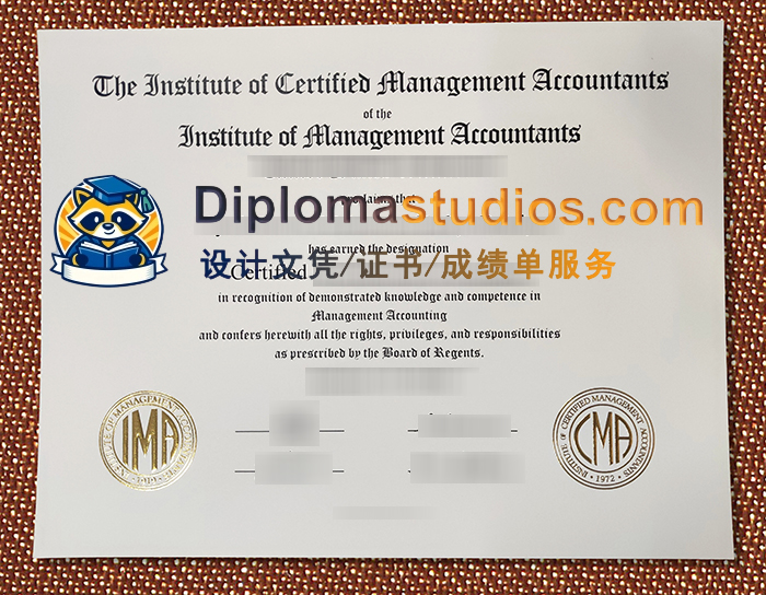Certified Management Accountant Certificate