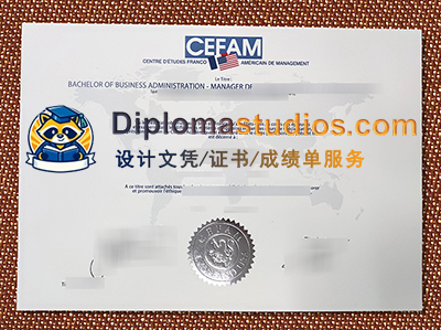 CEFAM Certificate