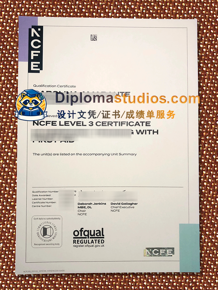 NCFE Certificate